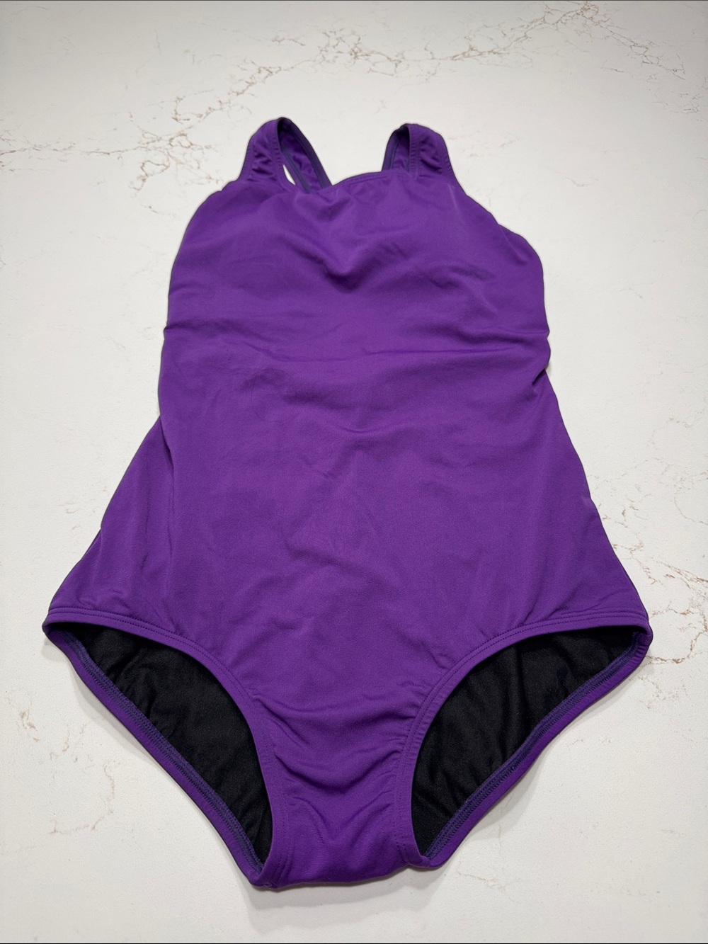 The Dolfin Women's Aquashape Conservative Lap Suit Size 6 Purple